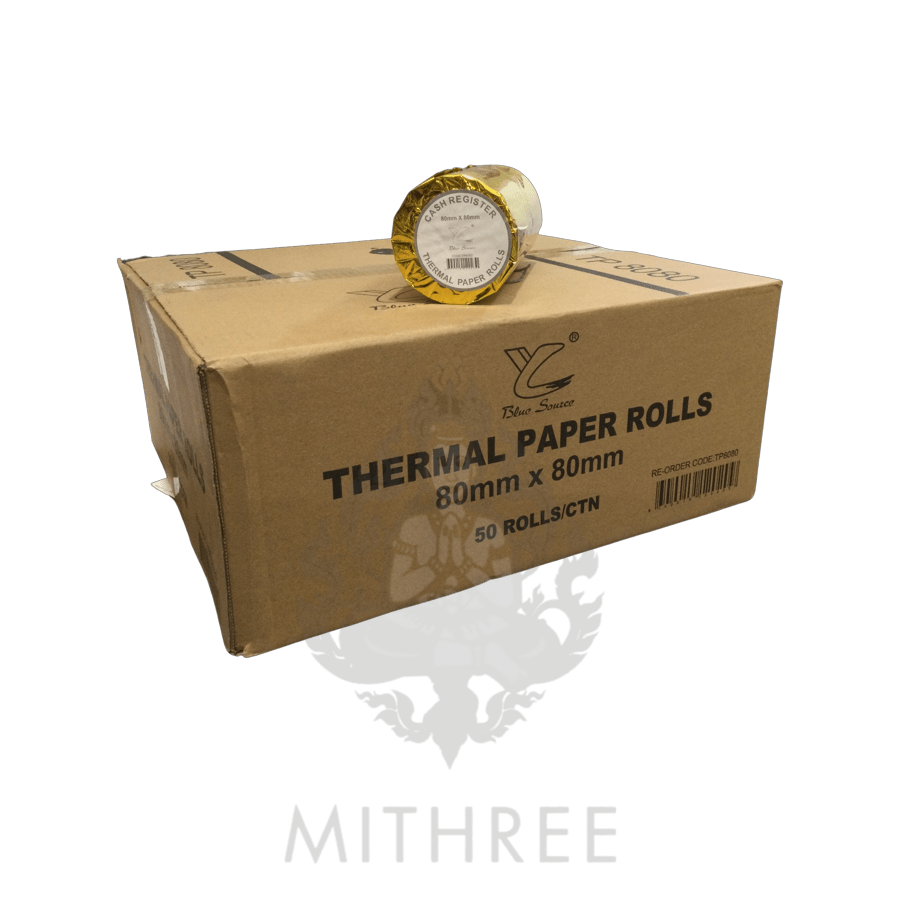 Eftpos Machine Thermal Paper Roll Mm X Mm Mithree