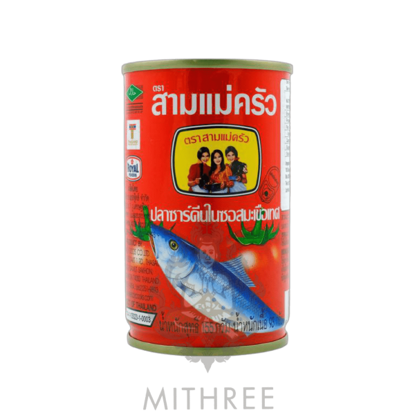 3 LADY SARDINE IN TOMATO SAUCE 155G/100 MITHREE