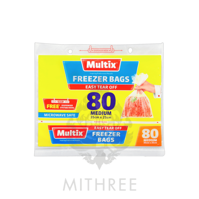 MULTIX FREEZER BAG [MEDIUM] 80S X 15 MITHREE