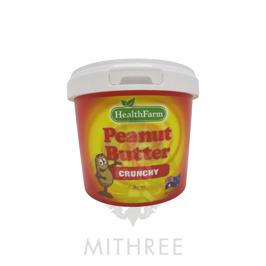 PEANUT BUTTER [CRUNCHY] 2KG/6 MITHREE