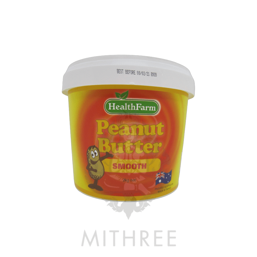 PEANUT BUTTER [SMOOTH] 2KG/6 MITHREE
