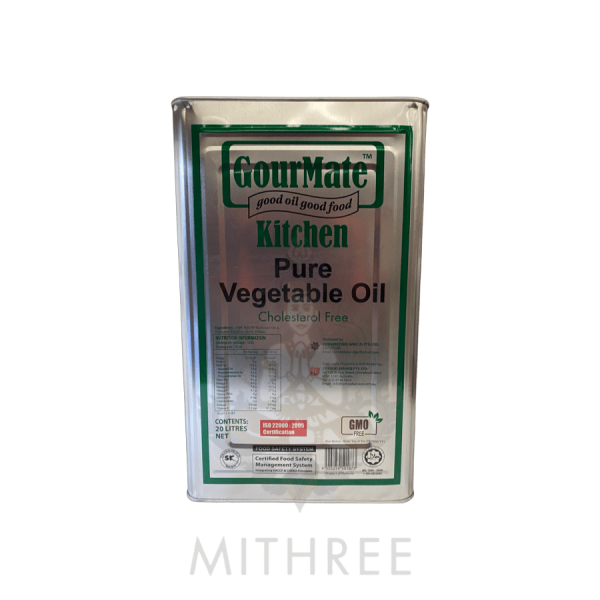 SQ GOURMATE PURE VEGETABLE OIL 20L MITHREE