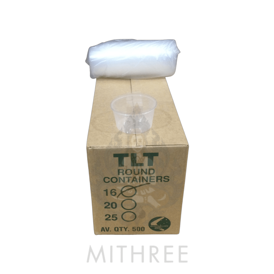 TLT [16] ROUND CONTAINER 500PCS MITHREE