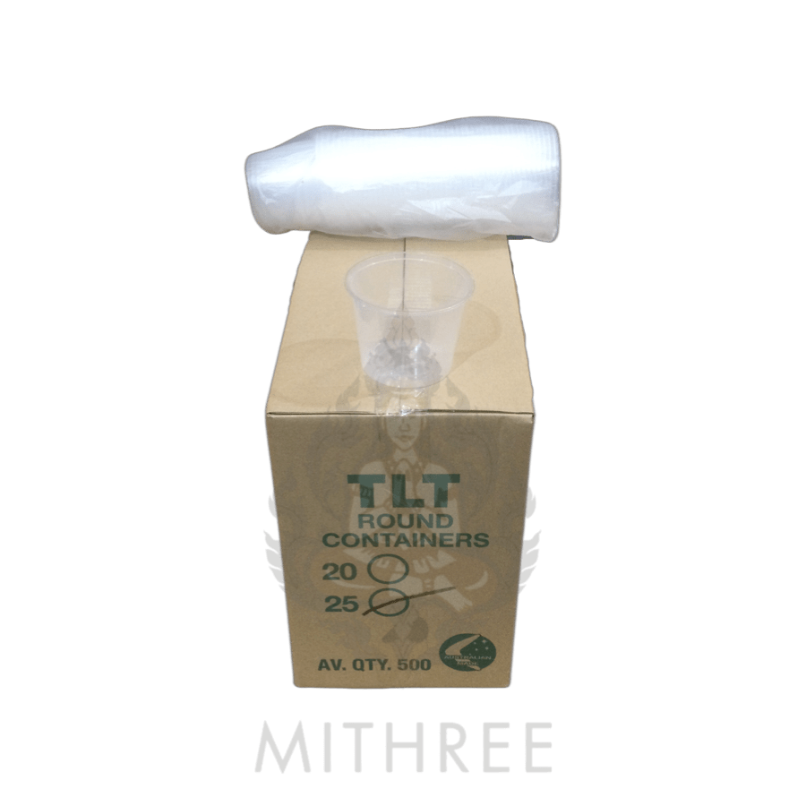 TLT [25] ROUND CONTAINER 500PCS - MITHREE