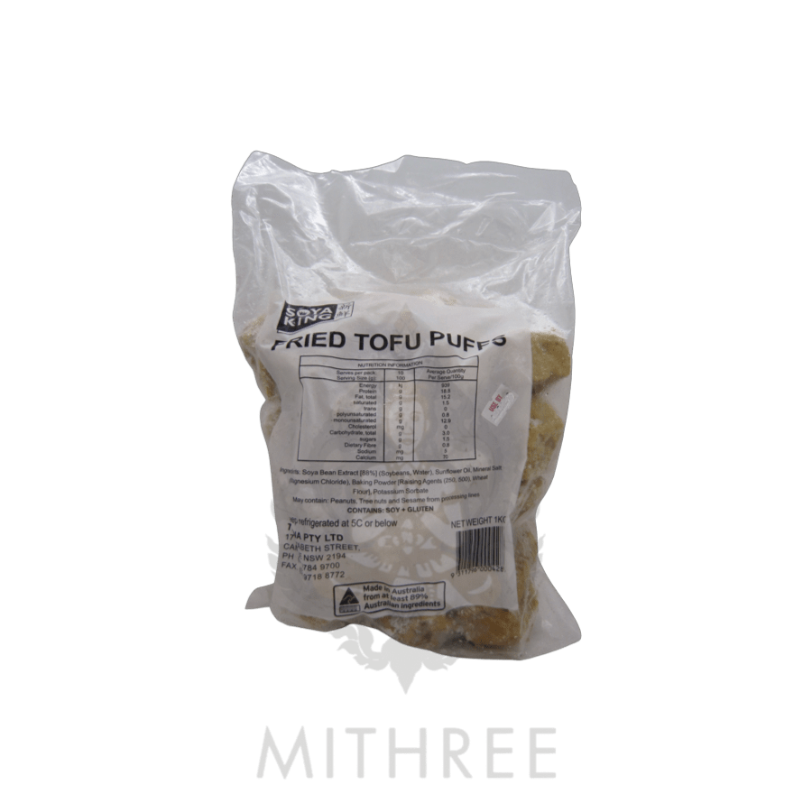 FRIED TOFU PUFFS [SOYAKING] 1KG/10 - MITHREE