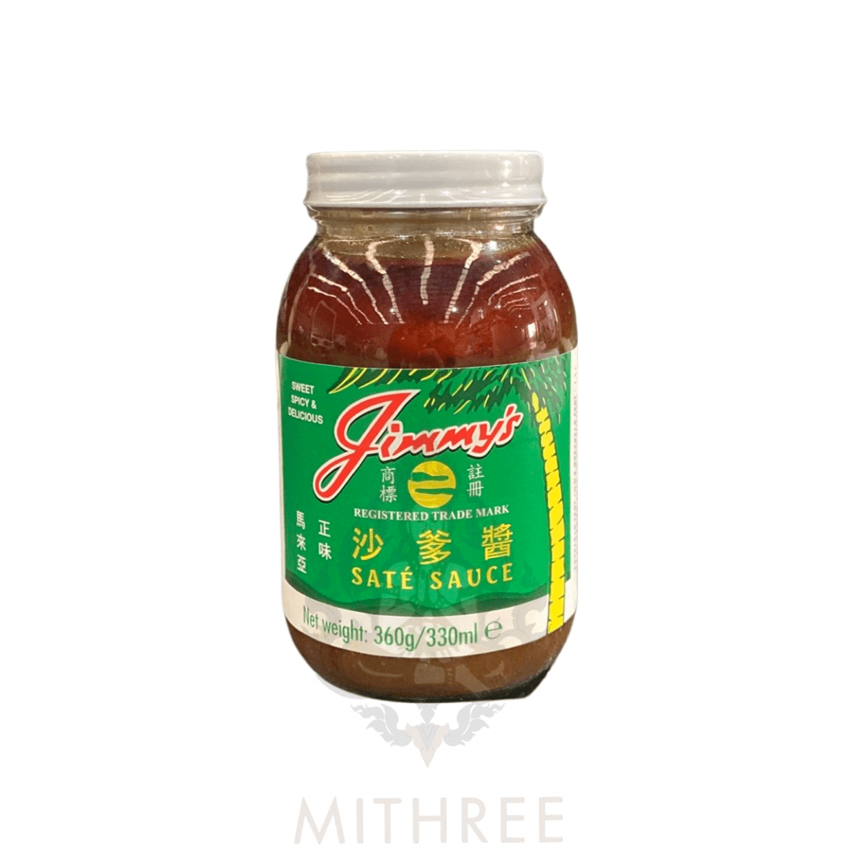 JIMMY&amp;#39;S SATE SAUCE 360G/12 - MITHREE