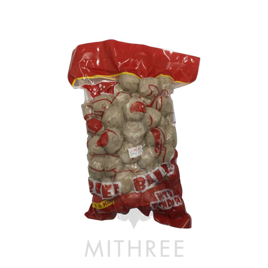 SOMTUM BEEF BALL WITH TENDON 1KG/10 MITHREE