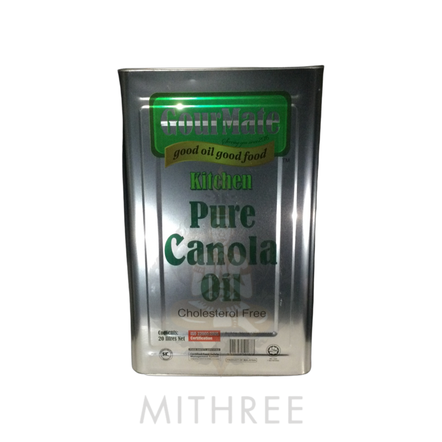 SQ GOURMATE CANOLA OIL 20L MITHREE