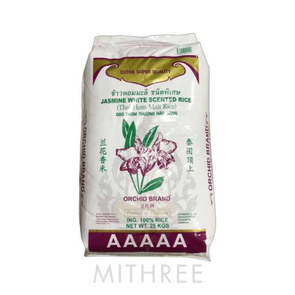 ORCHID JASMINE RICE 25KG MITHREE