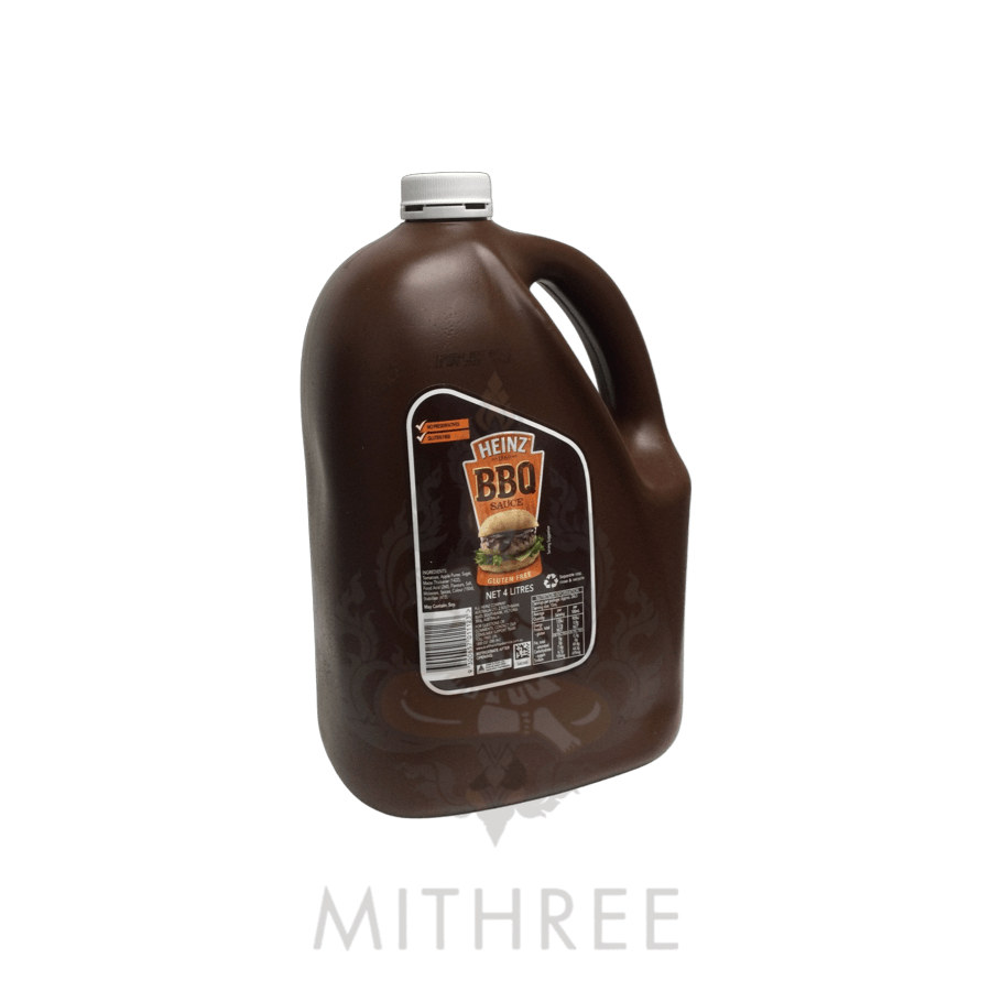 HEINZ BBQ SAUCE [GF] 4L/3 MITHREE