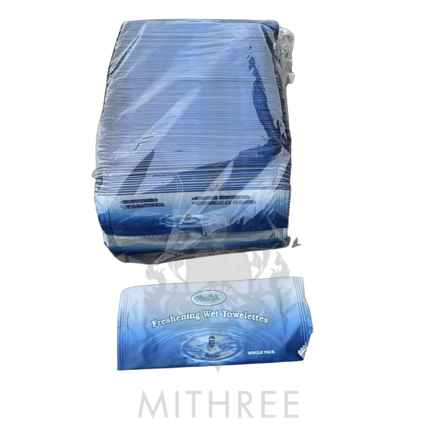 FRESHENING WET TOWELETTES 100PCS MITHREE