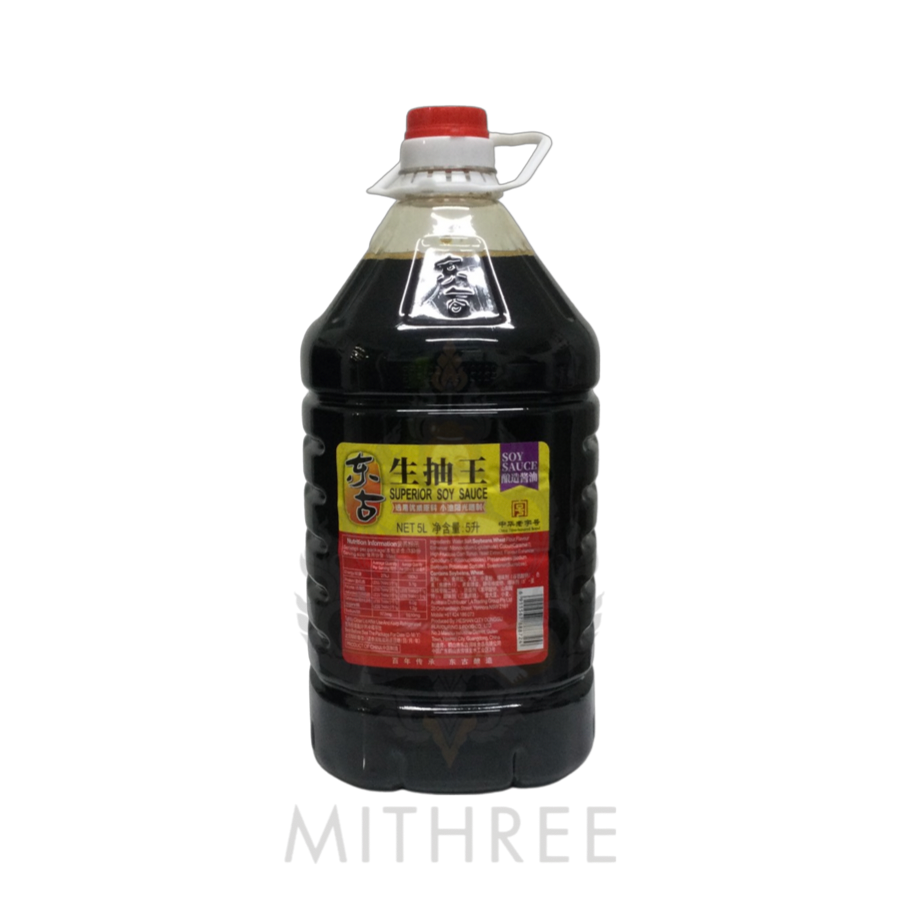 DONG GU LIGHT SOY SAUCE 5LT/2 MITHREE