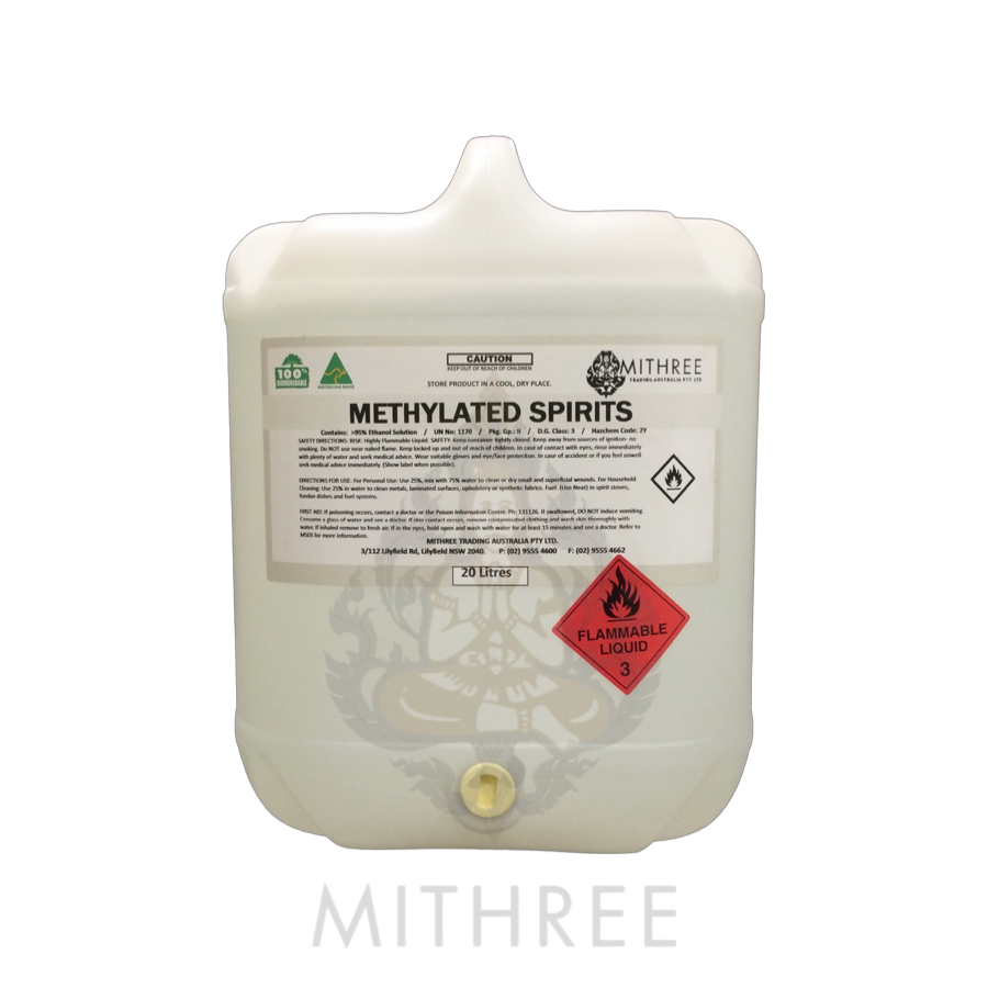 METHYLATED SPIRITS 20LT MITHREE