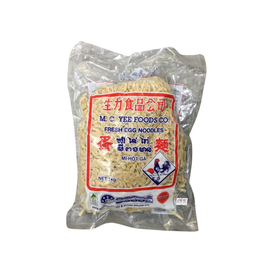 MC YEE [FLAT] EGG NOODLE 1KG MITHREE